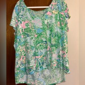 “Palm beach” Lily T shirt worn maybe 3x